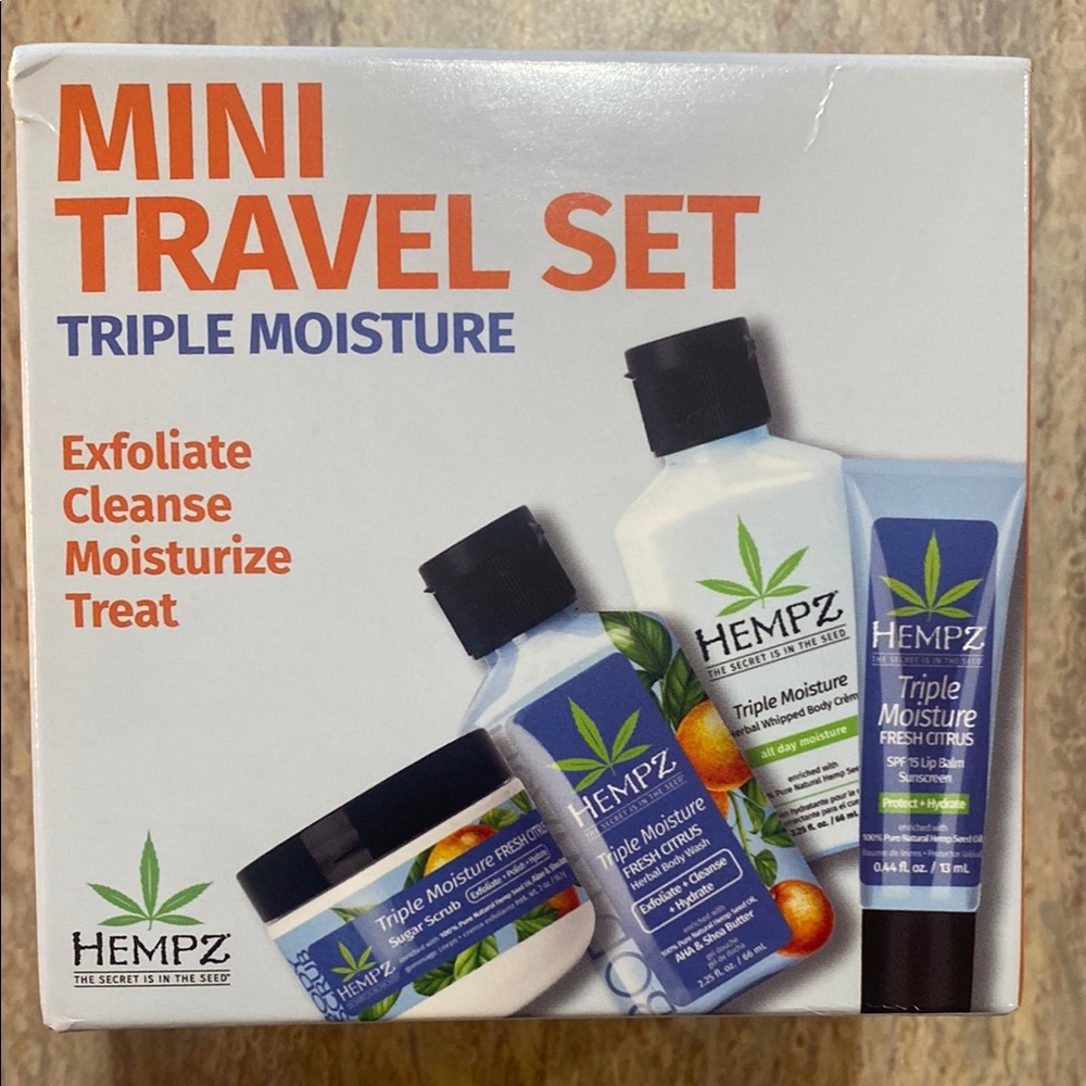 NEW HEMPZ moisture Set